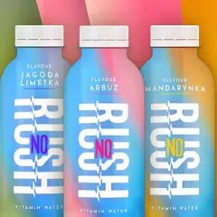 noRUSH Ekipy: Wody witaminowe bez cukru? Skład, cena, opinie.