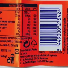 Ile cukru ma Fanta? Prawda o składzie i wpływie na zdrowie