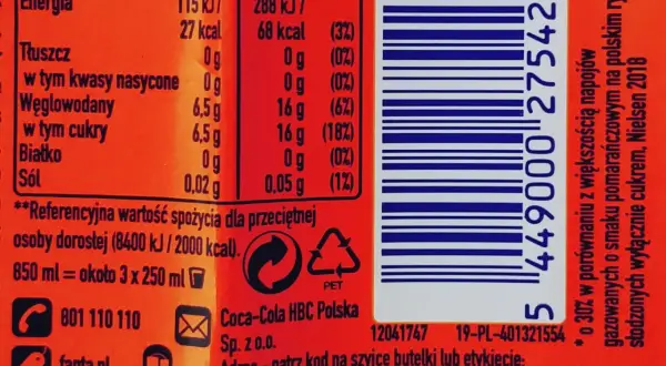 Ile cukru ma Fanta? Prawda o składzie i wpływie na zdrowie