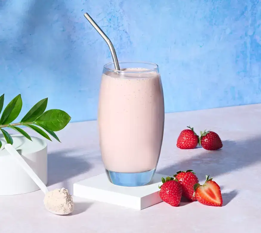 r&oacute;żne koktajle Herbalife z owocami